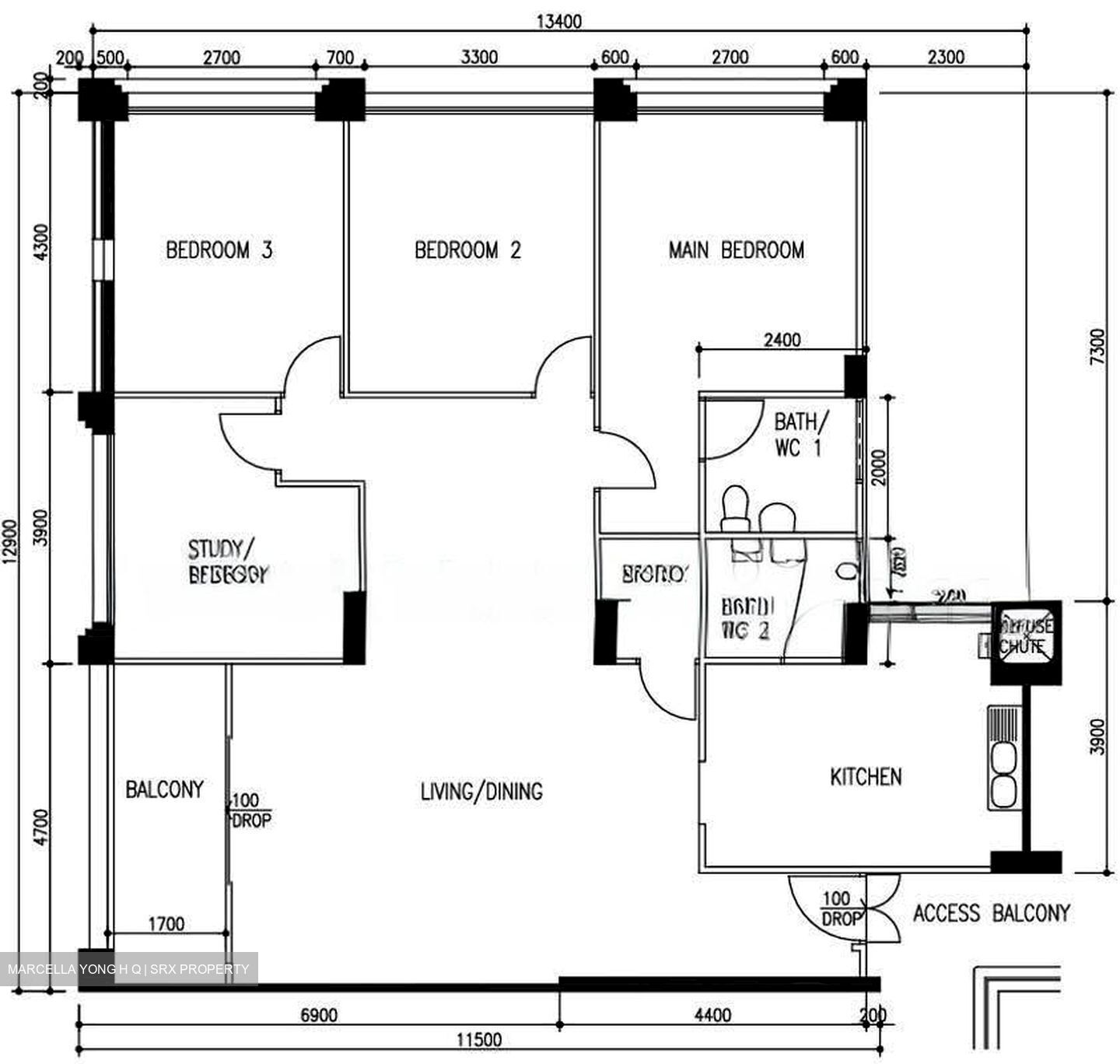 Blk 833 Hougang Central (Hougang), HDB Executive #630460291